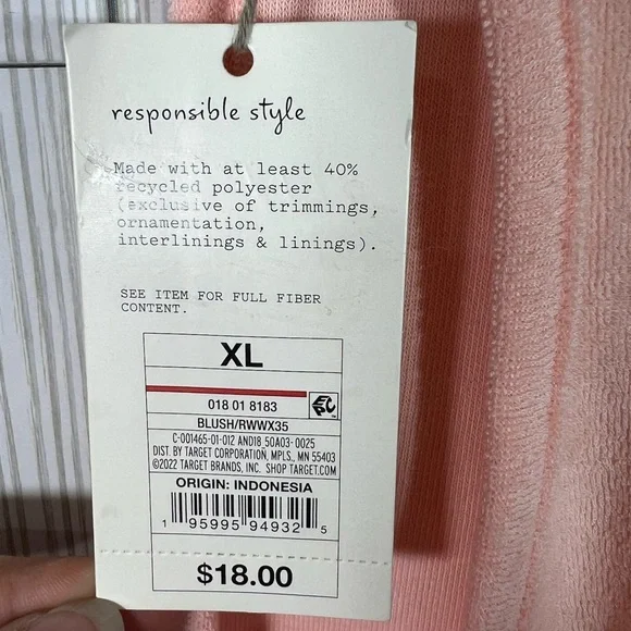 A NEW DAY TERRYCLOTH FEEL TANK TOP- NWT - Picture 4 of 6